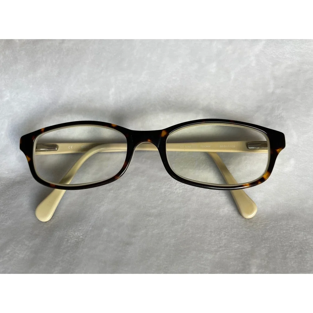 Guess Eyeglasses Tortoise Shell Brown Cream Women GU 2292 TOCRM‎ 50 17 135